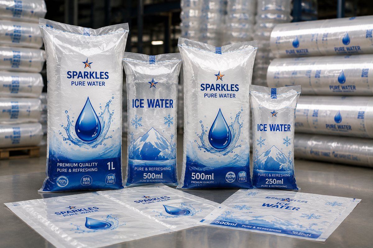 Water nylon packaging